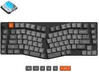 Keychron K15 Max Ergonomisch toetsenbord blue switch (Alice layout)
