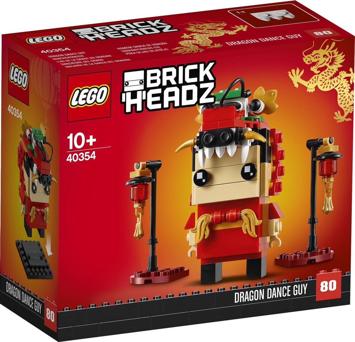 lego BrickHeadz Drakendanser - 40354