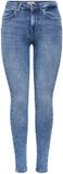 ONLY ONLPOWER LIFE MID SK PUSH REA2981K NOOS Dames Jeans - Lichtblauw - Maat XL X L30