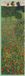 Your Decoration B.V. Kunstdruk Gustav Klimt - Poppy Field 25x70cm