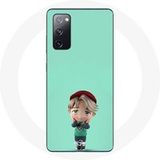 Maniacase Etui voor Samsung Galaxy S20 FE BTS TinyTAN Animatie Jimin