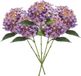 Emerald Kunstbloem hortensia tak - 5x - 50 cm - paars