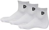 Donnay 6-Pack Sportsokken Quarter Halfhoog Unisex Wit 35-38