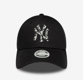 NEW ERA - Animal Infill 9FORTY Baseball Cap - Zwart