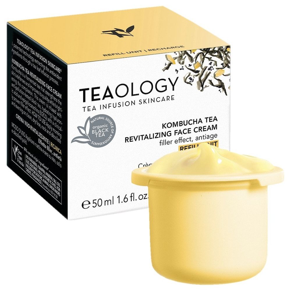 Teaology Kombucha Thee Revitaliserende Gezichtscrème Navulling 50 ml