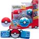 Pokémon Clip ’n’ Go – Ceinture d'entraîneur avec Poké Ball et figurine Piplup PKW3159