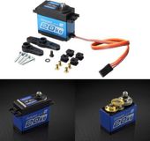 PowerHD LW-20MG Servo 20KG Waterproof Servo Bleu Métal