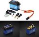 PowerHD LW-20MG Servo 20KG Waterproof Servo Bleu Métal
