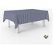 ECOMMERC3 Vichy Tafelkleed, vuilafstotend, rechthoekig, 250 x 140 cm, extra zacht en waterdicht, marineblauw