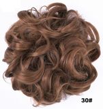 New Age Devi - Curly Haar Wrap Extension Roze | Rood | Blond | Haarstukje | Clip-in extensions | 15 cm