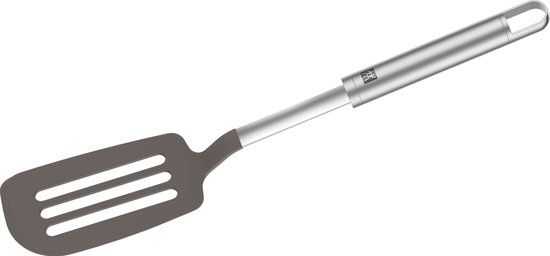 Zwilling Pro Spatel Silicone Vlak Model - Zilver