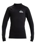 Quiksilver Upf50 Rash Guard Met Lange Mouwen Zwart 16 Years Meisje