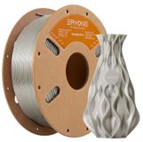 PLA filament standard - filament pour imprimante 3D 1,75 mm - Faible retrait - Convient aux imprimantes 3D FDM et stylos 3D - Bobine de 1 kg - Gris signal