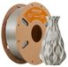PLA filament standard - filament pour imprimante 3D 1,75 mm - Faible retrait - Convient aux imprimantes 3D FDM et stylos 3D - Bobine de 1 kg - Gris signal