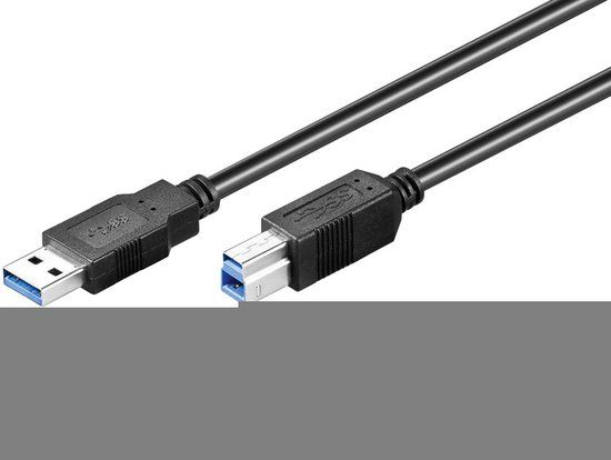 Merkloos Goobay USB 3.0 SuperSpeed kabel, zwart