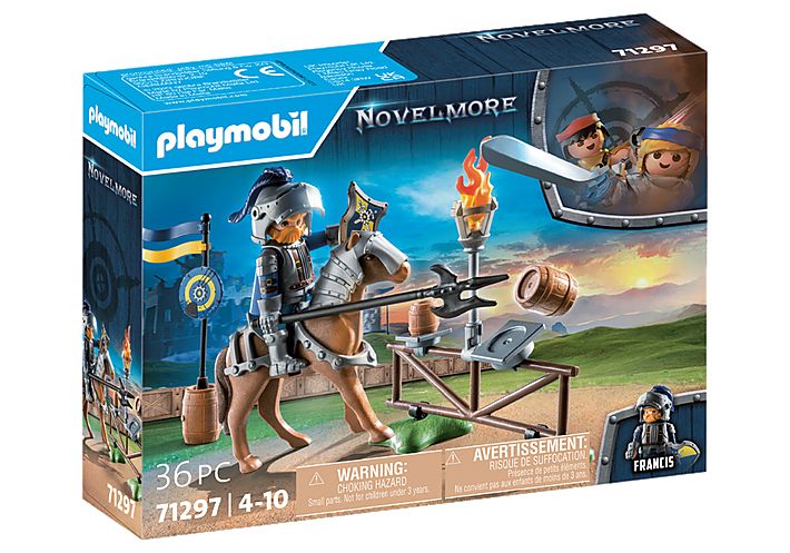 Playmobil Novelmore - Training terrein - 71297 - Speelgoed figuurset - 4+ jaar - 36 stuks