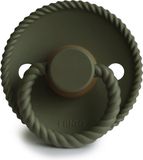 Frigg Fopspeen Latex Rope- Olive/ 0-6 maanden