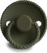 Frigg Fopspeen Latex Rope- Olive/ 0-6 maanden