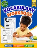 Vocabulary Workbook for Kids Ages 5-7: Learn 60 New Words in 60 Days with Reading, Comprehension, Handwriting Practice, Word Searches & Writing Activities