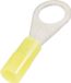 Orbit Electronic Ringkabelschoen M5 - 4-6mm² - Geel - 25 stuks