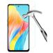 Oppo Protecteur d'écran en verre trempé - 9H - Compatible avec coque - Transparent