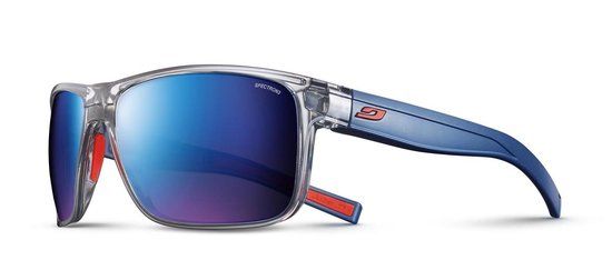 Julbo Renegade - Gepolariseerde UV-zonnebril - Heren - Grijs/Blauw - Spectron 3 - Onesize (16+yrs)