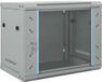vidaXL Netwerk kast met opslag Grijs 60 x 45 x 50 cm Staal
