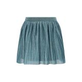 Like Flo plissé midi rok - blauw