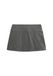 Superdry Pinstripe Pleat Mini Skirt Women Grey Size 36