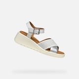 GEOX MELICONIA DAMES Sandalen - WIT - Maat 39