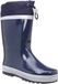Playshoes Regenlaarzen met trekkoord Kinderen - Donkerblauw - Maat 28-29