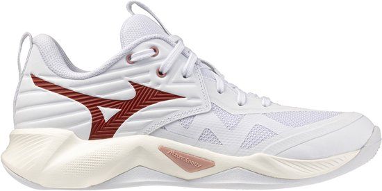 MIZUNO Wave Momentum Pro Dames Indoor Schoenen Wit