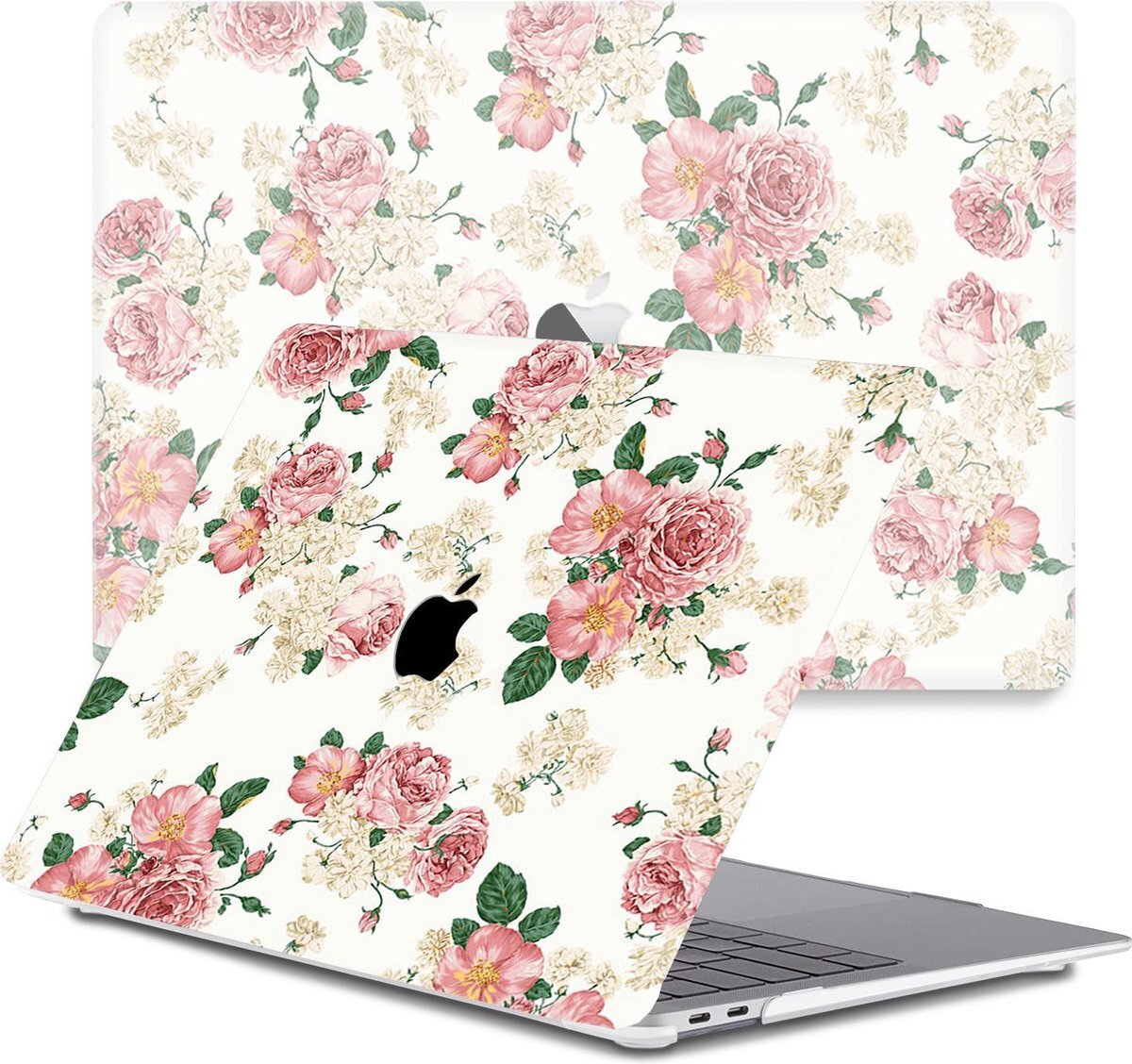 Lunso - cover hoes - MacBook Pro 16 inch - Pink Roses