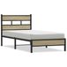 vidaXL Bedframe Sonoma Eikenhout 75x190 cm