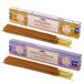 Satya Coffret d'encens - 2x Bâtonnets d'encens - Parfum bois de santal et lavande - Méditation