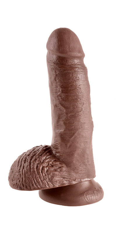 King Cock Dildo Met Ballen - 20 cm