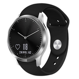 Qubix - Bracelet de sport pour Garmin Venu 4 - 18mm - Small - Noir