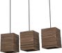 OSRAM Hanglamp Decor Cardboard Vierkant bruin