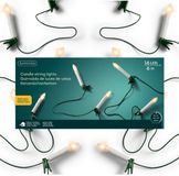 Lumineo Kerstboomverlichting - 16 kaarsen - klassiek wit - 6 m - kerstversiering