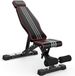 Banc de musculation - Réglable - 300 kg - Pliable