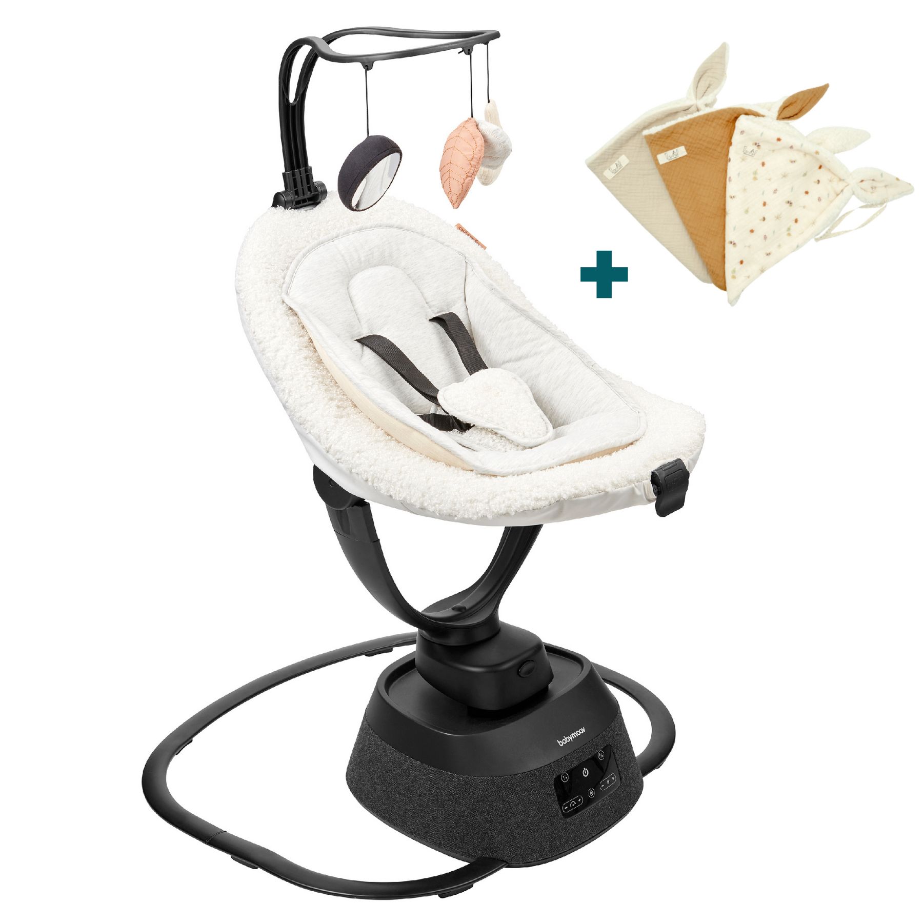 Babymoov Swoon Evolution Babyschommel - Curl White