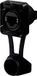 Rean AV RRE8F-Z-012-1 RJ45 Feedthrough, horn type, IP65 Airtight, Black, 1 piece