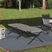 Merkloos Opvouwbaar Campingbed van Oxford Stof met Stalen Frame