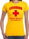 Bellatio Decorations Shoppartners Bv Lifeguard / strandwacht verkleed t-shirt / shirt Lifeguard Miami Beach Florida geel voor dames - Reddingsbrigade shirt / Verkleedkleding / carnaval / outfit XS