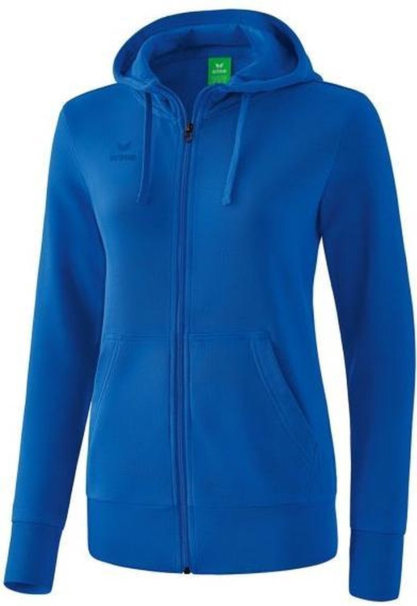 Erima Sweatjack Met Capuchon Dames New Royal Blauw Maat 42