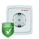Reer 32010 Stopcontactbescherming, Schroefbaar, Set van 10 Stuks, Wit