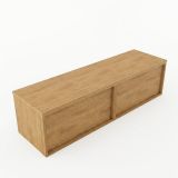 Saniclass Holz Frame Badkamermeubelset - 160x45x40cm - Eiken Natural