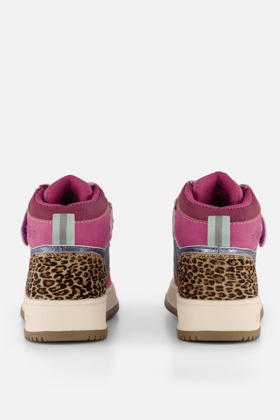Shoesme New Outsole Sneakers roze Leer - Dames - Maat 28