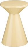 Mica Decorations Jim Bijzettafel - Rond - H45 x Ø31 cm - Beige