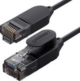 Ugreen - Internet netwerkkabel Ethernet patchsnoer RJ45 Cat 6A UTP 1000Mbps - 3 m - zwart